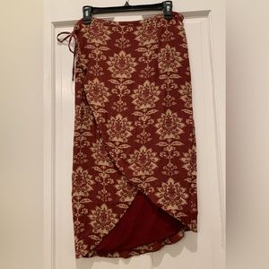 Free People Wrap Skirt